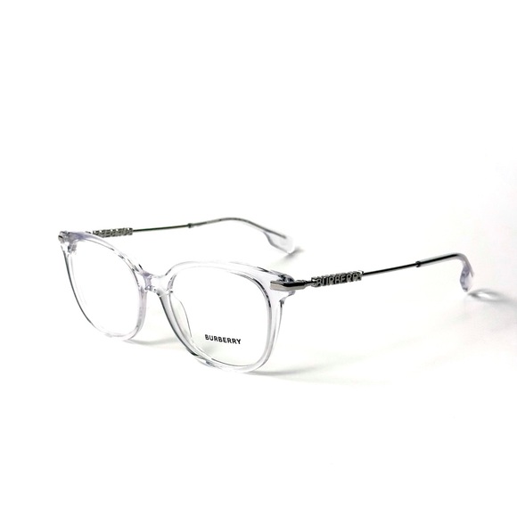 Burberry B 2391 3024 Transparent Authentic New - Picture 1 of 7